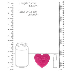 Shots Toys Savon Coeur WASH ME Parfum neutre